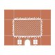 thumbnail image 1 of Manteles, mantel de picnic, mantel de casa de jengibre, mantel navideño, mantel, 1 of 1