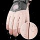 thumbnail image 4 of Light gray women Guantes de esquí impermeables con pantalla táctil, guantes de dedo completo, guantes antideslizantes para montar, 4 of 5