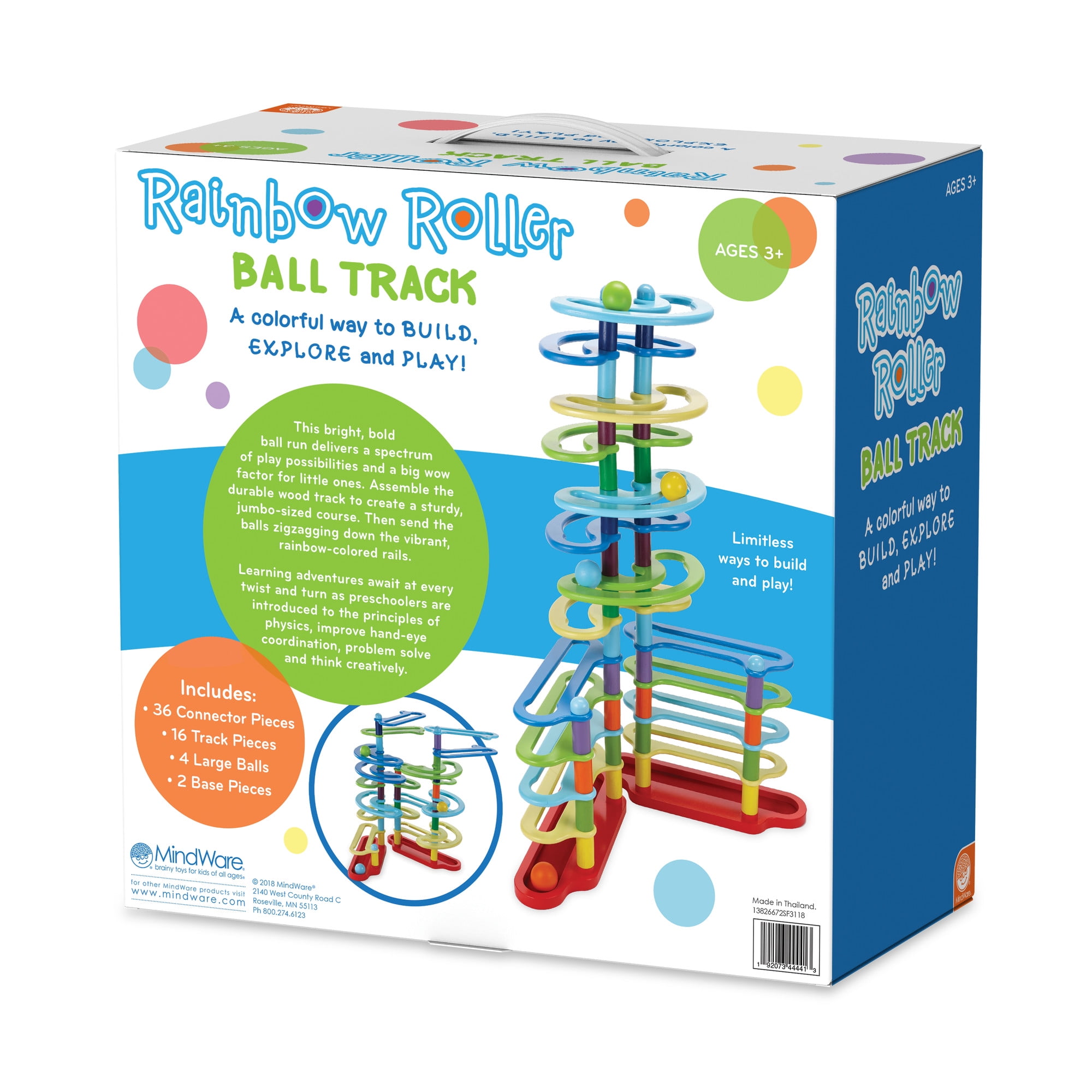Mindware Rainbow Roller Ball Track - Early Learning : Target