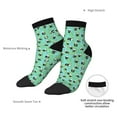 thumbnail image 6 of Rocae Alphabet And Panda for Premium Adult Socks,Comfortable, Breathable, and Durable Socks, Perfect for Everyday Wear, 6 of 7