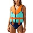 thumbnail image 2 of Universal Fit Adult Life Jacket PFD Coast Guard Approved, for Men and Women 90+ lbs, Lightweight Neoprene and Adjustable, Ideal for Boating, Kayaking & Water Sports, 2 of 7