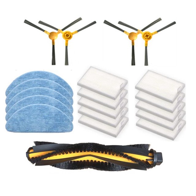 Cepillo de rodillo lateral BANYUO Filtro HEPA para Proscenic 800T Liectroux C30B