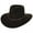 Cordova Brown, variant on Stetson Mens Wool Felt Sturgis Western Hat (Cordova, X-Large)