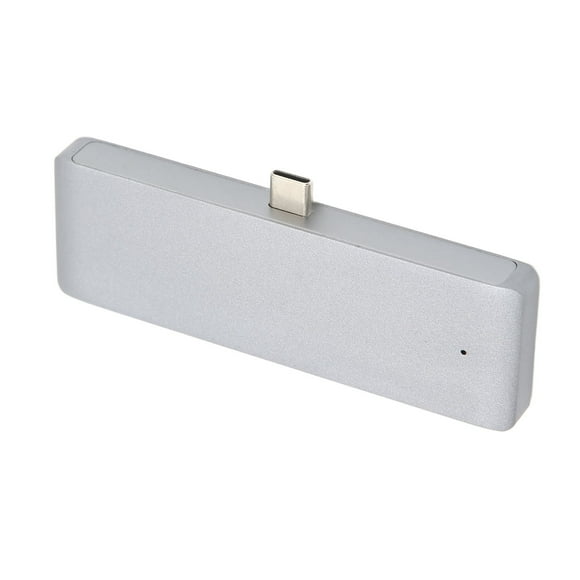 USB C Hub, 3.5mm USB PD HD 4K Type C Hub Adapter PD Interface Multifunctional USB C Hub Adapter For S9 Plus S9 Note 9 Note 8 Grey