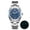 AD2518 Blue, variant on Men's Watch, Stainless Steel Men's Watch, 36mm Analog Quartz Watch with Luminous Dial, 100M Waterproof for Swimming