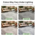 thumbnail image 5 of DEORAB Outdoor Rugs 8'X10' Chenille Patio Rug Three-Layer Material Imitation Silicone Spot Molding Camping Outside Rv Mat,Light Grey Brown, 5 of 8