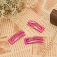 thumbnail image 6 of QUMENEY 24 Pieces Double Grip Hair Clips Metal Snap Hair Clips Women Hair Barrettes for Hair Making, Salon Supplies (Rose Red, 2 Inch), 6 of 7