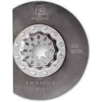 Fein Solid Segmented High Speed Steel Circular Saw Blade with Metal Toothing for Plastics, Fiberglass and Wood - StarLock Mount, 3-11/32" Diameter - 63502106210