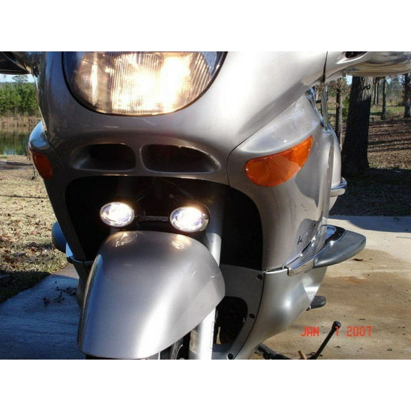 New BMW K1200LT Xenon Fog Lamps Driving Lights Kit