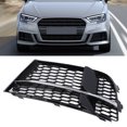 thumbnail image 1 of CUBIERTA DE LUZ ANTININBLA DELANTERA DEL COCHE, MARCO DE REJILLA DE LUZ ANTININBLA, PARRILLA DE LUZ ANTININBLA CON BORDE CROMADO ALTA DUREZA USO DURADERO PARA 2017 2017, 1 of 7