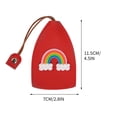 thumbnail image 3 of Leather Car Key Case Cover Key Case Protection Bag Control Card Case Water Drop Car Door Theft Door Head, 3 of 3