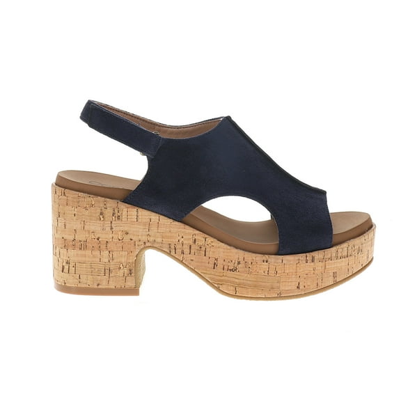 Corkys Womens Miss Carley Block Heel Slingback Casual Shoes