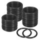 thumbnail image 1 of Uxcell 30-Pack Aros para Atrapasueños, Aros Redondos de Plástico Macramé de 2.2 Pulgadas para DIY Wreath de Boda Negro 0.22 Pulgadas, 1 of 6
