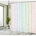 thumbnail image 5 of Ambesonne Abstract Art Shower Curtain, Rainbow Raindrops, 69"Wx70"L, Multicolor, 5 of 5