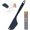 Black, variant on 12-Inch Food Grade Silicone Spatula, High Temperature Resistant 600°F Dishwasher Safe BPA Free, Ergonomic Grip for Baking,Mixing and Cooking (Black)