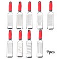 thumbnail image 2 of Coofit 9PCS Cheese Grater Multifunctional Rubber Handheld Chocolate Grater Fruit Grater, 2 of 10