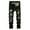 Black, variant on Herrnalise Men's Joggers Cargo Pants Fashion Trend Micro Elastic Slim Tie Elastic Small Straight Leg Ripped Denim Pants for Men For Blue,L