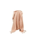thumbnail image 5 of HomeRoots 516557 Woven Cotton Solid Color Throw Blanket, Orange, 5 of 5