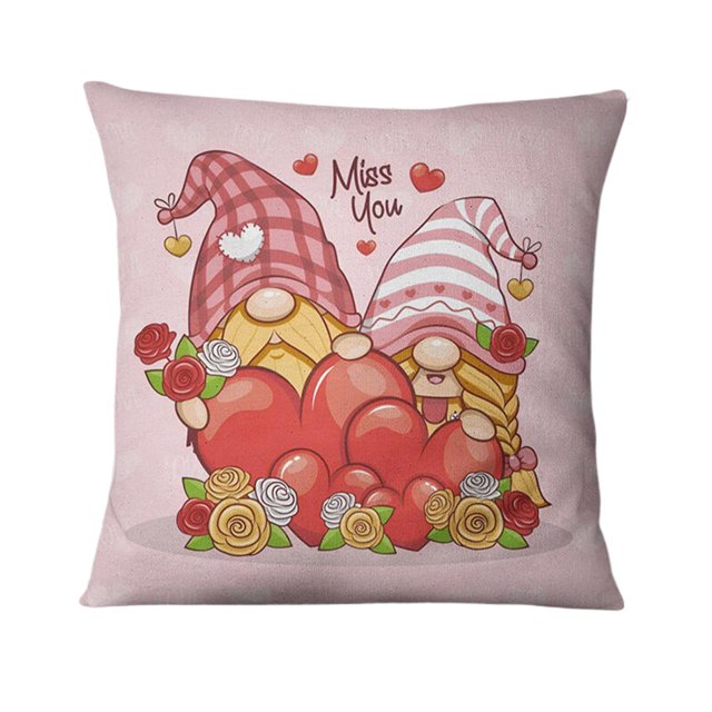 Pedty Housse de Coussin en Solde, Housses de Coussin de Saint-Valentin 18x18 Housses de Coussin Rouges pour Exprimer l'Amour Housses de Coussin pour Canapé Salon Décorations Maison