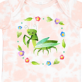 thumbnail image 4 of Inktastic Praying Mantis with Flowers and Leaves Boys or Girls Baby Bodysuit, 4 of 5