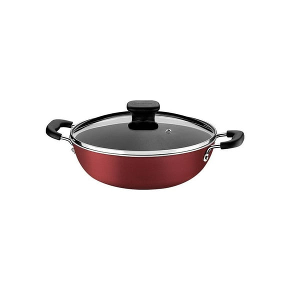 Arrocera con tapa Tramontina Paris Excellent 2.8 Litros Rojo