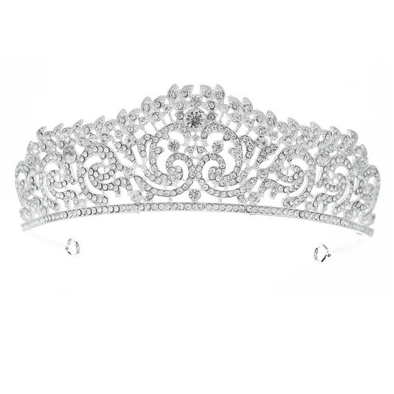 Princess Shinning for Rhinestone Crown Bridal Prom Crown Wedding Party Accessori