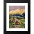 thumbnail image 2 of Anonymous 11x14 Black Modern Framed Museum Art Print Titled - Abruzzo (1920), 2 of 5