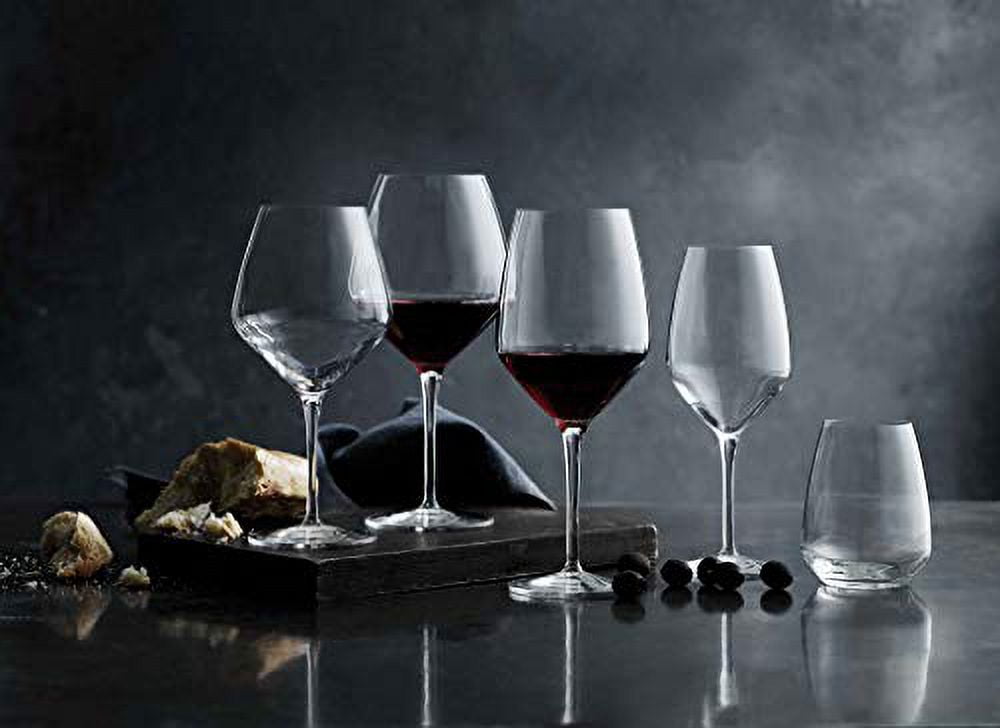 Luigi Bormioli Atelier Stemless Cabernet Wine Glass 23-1/4-Ounce, Set of 6