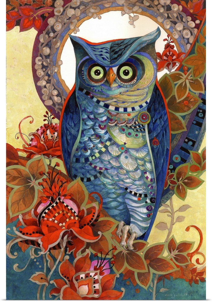 Great BIG Canvas "Hoot" Art Print