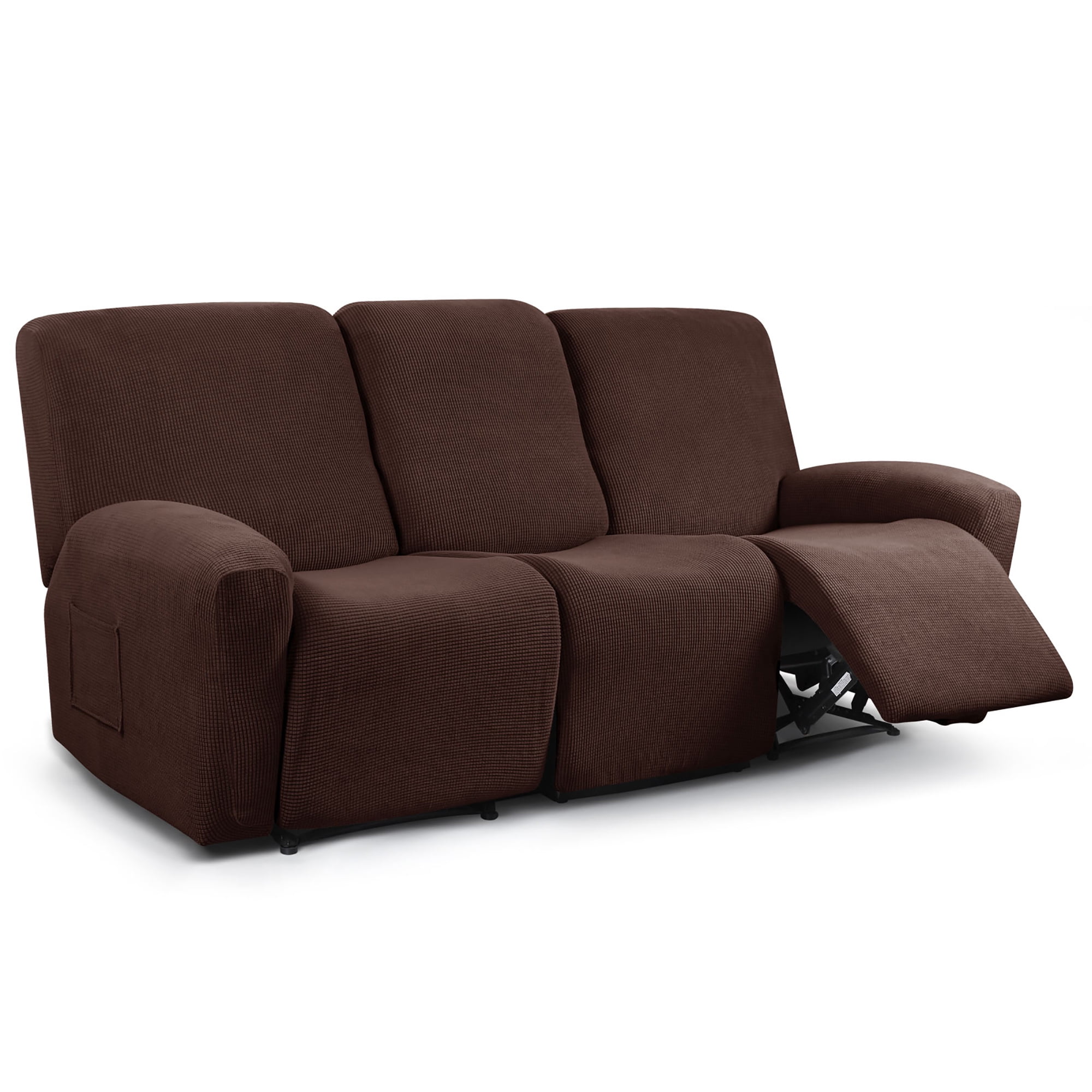 TAOCOCO Funda de sofá reclinable para sofá de 3 cojines, funda de sofá para  mascotas para sofá reclinable de 3 asientos, funda lavable para sofá