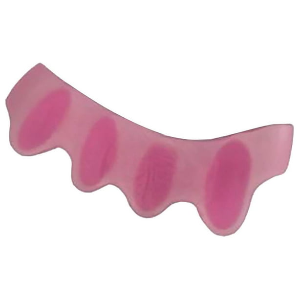 Fiudx Separador de Dedos, Alineador de Gel En Ajuste Comodo, Corrector Ortopédico Elástico, Separador de Dedos Reutilizable, Alivio para Cuidado de Los Pies, Solución de Uso Diario, Diseño Lavable, P