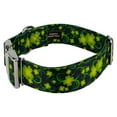 thumbnail image 3 of Country Brook Petz® 1 1/2 inch Premium Clovers in the Wind Dog Collar, Large, 3 of 5