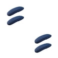 thumbnail image 1 of Matsuzay 2 paquetes/lote de fundas para sillas elegantes para el hogar y la oficina, sin arrugas, azul oscuro azul oscuro 2piezas, 1 of 6