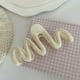 thumbnail image 5 of Pinza para el cabello ANGGREK Pasadores Con Pinza de garra plástico crema Blanco, 5 of 8
