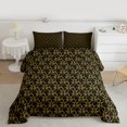 thumbnail image 2 of Feelyou Adult Boho Damask Full Size Comforter Sets, Gold Ghost Bedding Sets, 3 Pieces, 2 of 8