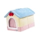 thumbnail image 1 of Cama para gatos acogedora con base antideslizante, caseta tipo tienda de campaña para perros y gatos. SG, 1 of 8