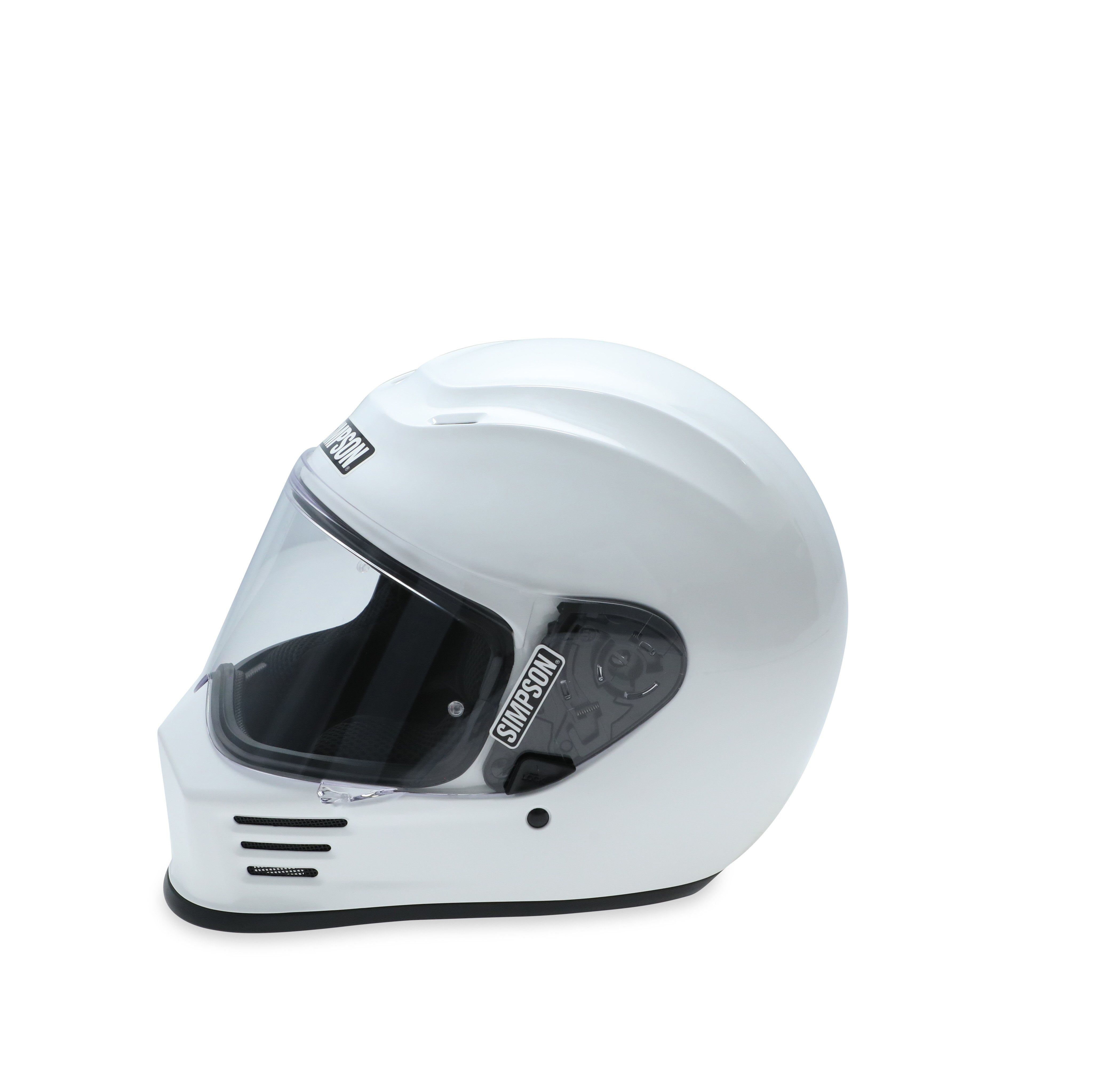 Simpson SPBXS1 Speed Bandit Motorcycle Helmet Adult XS White