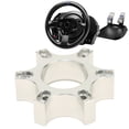 thumbnail image 4 of Steering Wheel Accessories, 70mm Steering Wheel Adapter Plate Aluminium Alloy Quick Installation Colorfast with Hex Wrench for 13-14 Inch Steering Wheel, 4 of 8