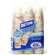Dixie Cold Cups, 5oz., Floral Design Color and design may vary Sold As 450 Count