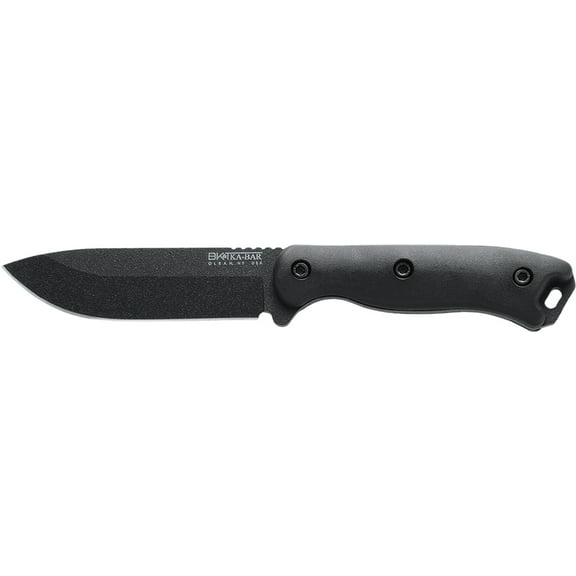 KA-BAR SHORT BECKER FIXED 4.38" 1095 CRO-VAN BLK DROP POINT ZYTEL BLK
