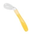 thumbnail image 2 of MasteelfCA 2 Pcs Silicone Safe Spoon Feeding Tableware Infant Tableware Bending and Spoon (1 Pcs Red + 1 Pcs Yellow), 2 of 7