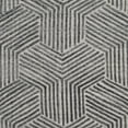 thumbnail image 6 of SAFAVIEH Mirage Giffard Geometric Area Rug, Light Grey/Charcoal, 8' x 10', 6 of 7