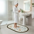 thumbnail image 4 of Gogreen Bath Mat - Bathroom Mat Rug Non Slip Super Absorbent Stain Resistant Quick Dry Bathroom Rug-Bath Mat for Bathroom Floor Bathtub Vanity-Bathmat Bath Rug Easy Care (Christmas Deer, 20"x32"), 4 of 6
