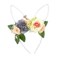 thumbnail image 2 of Diadema con orejas de conejo de Pascua perfecl Tocado amarillo, 2 of 8