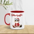 thumbnail image 5 of Hello Winter Ragdoll Football Snowman Welcome Snowy Morning 11oz Accent Two-tone Mug Cat Lover Kitten Owner Gifts Idea Coffee Tea Cup - 01012, 5 of 5