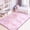 Pink, variant on Soft Fluffy Shaggy Area Rug, 5'x7' Tie-Dyed Pink Anti-Slip Plush Fuzzy Carpet for Living Room Bedroom Nursery Home Decor