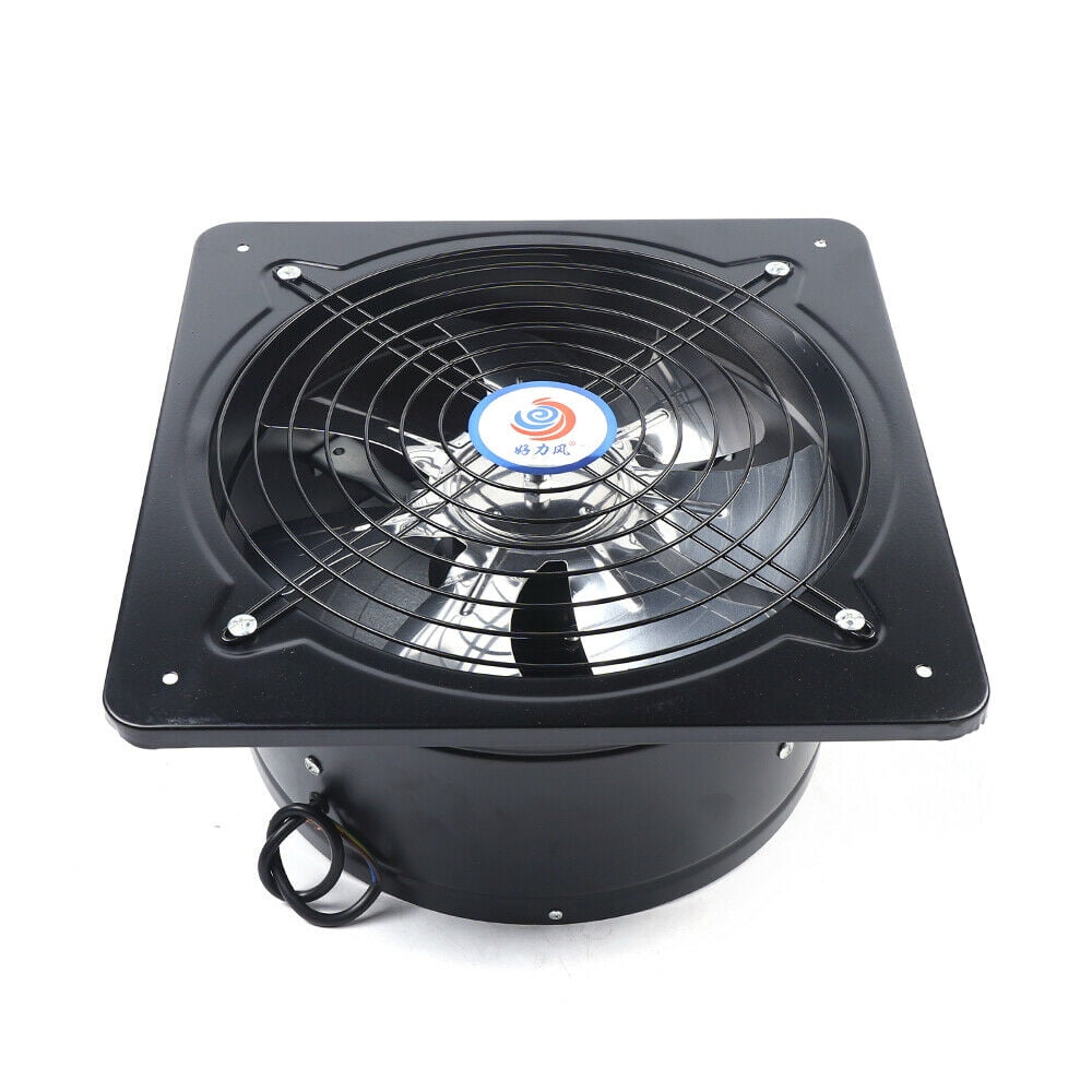 Industrial Wall Mounted Extractor Fan 12" Quiet Commercial Ventilation+Speed Ctr 