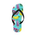 thumbnail image 4 of Unisex Flip Flops - Summer Beach Sandals - Shades - M=W9/W10=M8/M9, 4 of 4