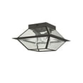 thumbnail image 5 of Livex Lighting 2184-07 Westover 2 Light Outdoor / Indoor Ceiling Mount,Bronze, 5 of 6