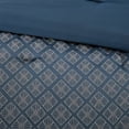 thumbnail image 6 of Home Essence Hudson 7-Piece Jacquard Comforter Bedding Set, 6 of 7